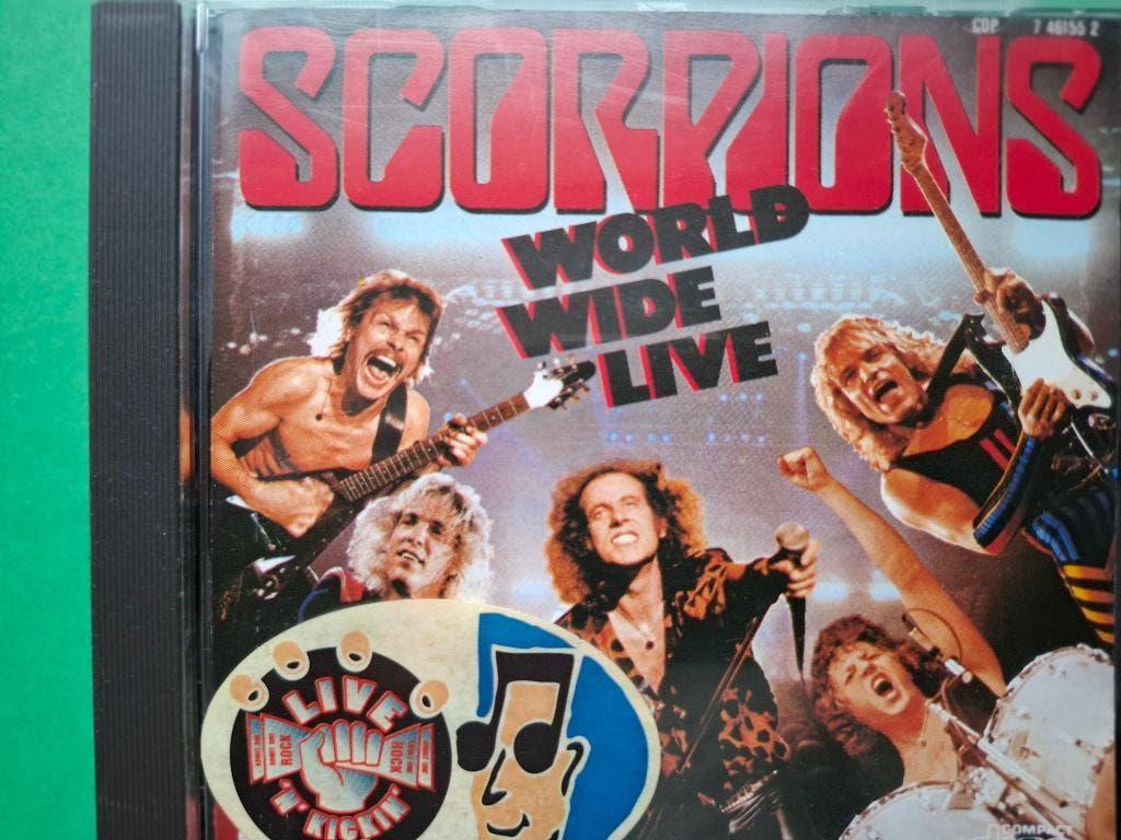 SCORPIONS - WORLD WIDE LIVE, Ophalen of Verzenden, Zo goed als nieuw, Poprock