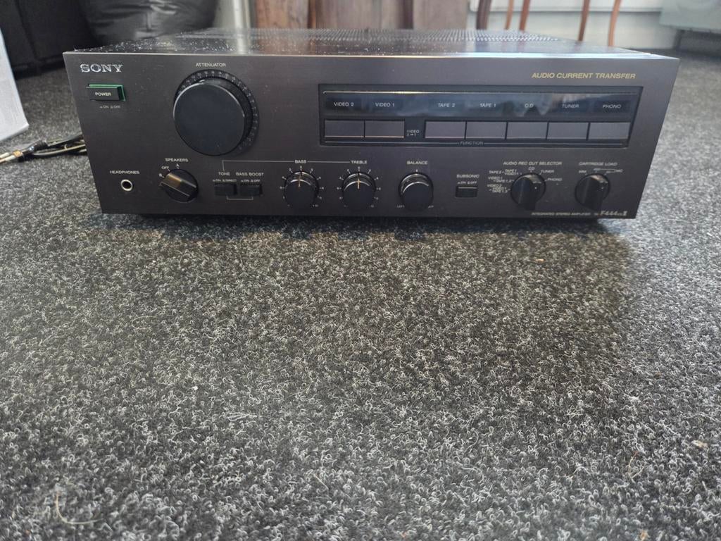 Sony TA-F444ESII Geïntegreerde Stereo Versterker, Audio, Tv en Foto, Versterkers en Receivers, Ophalen, Gebruikt, Stereo, Sony