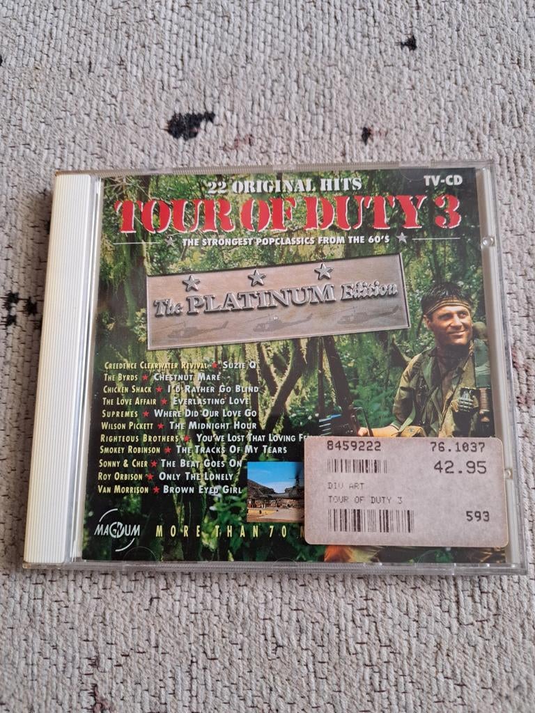 Tour of Duty 3 The Platinum Edition CD, Ophalen of Verzenden, Zo goed als nieuw