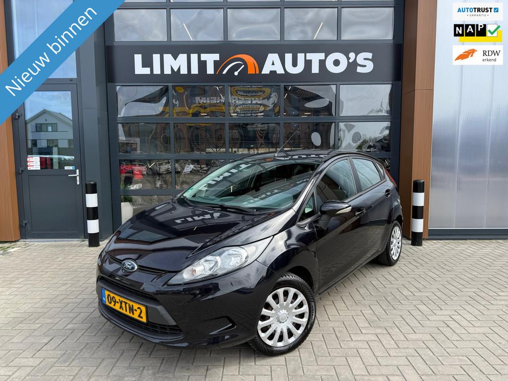 Ford Fiesta 1.25 Limited/Airco/El.ramen/5drs/Nap/Apk, Voorwielaandrijving, Euro 5, Stof, 1242 cc