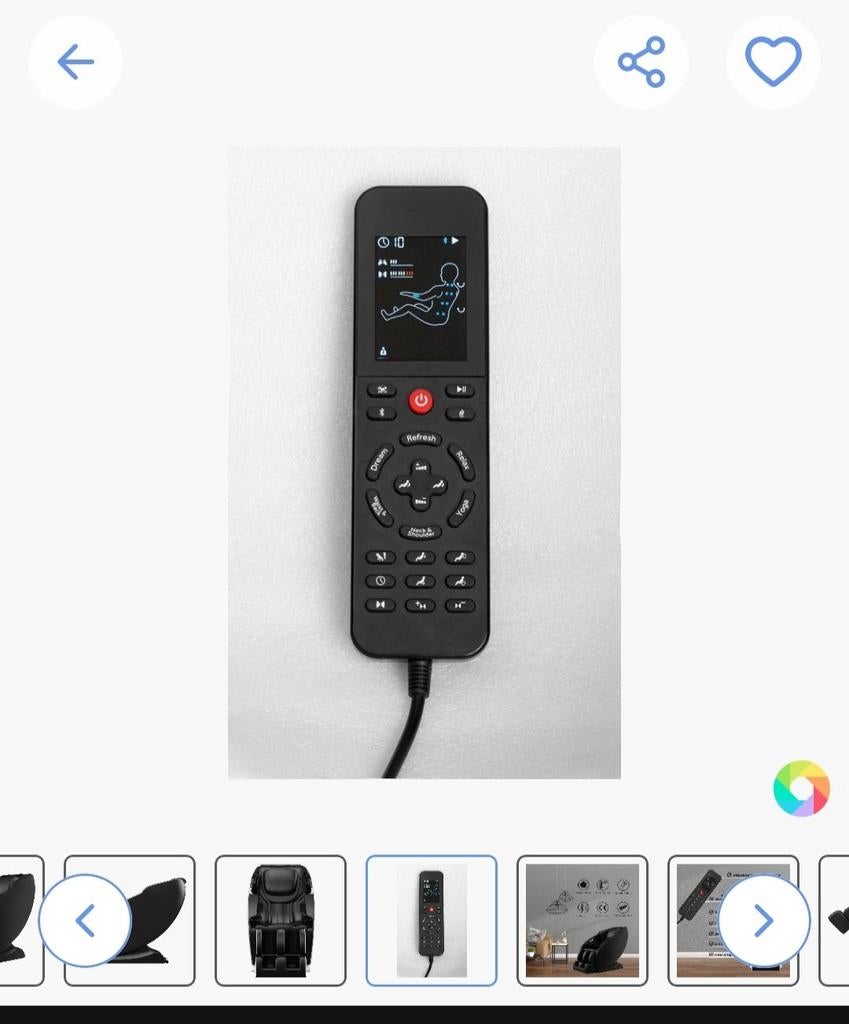 Massage relax stoel, Ophalen of Verzenden