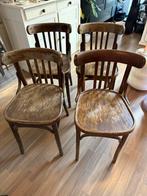 Set van 4 houten cafestoelen, Ophalen