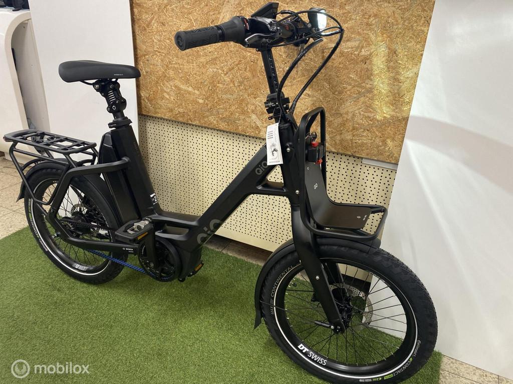 QIO EINS+ P-5 COMPACTFIETS BOSCH MOTOR 800WH ACCU BELT DRIVE, Overige merken, Nieuw, QIO, QIO
