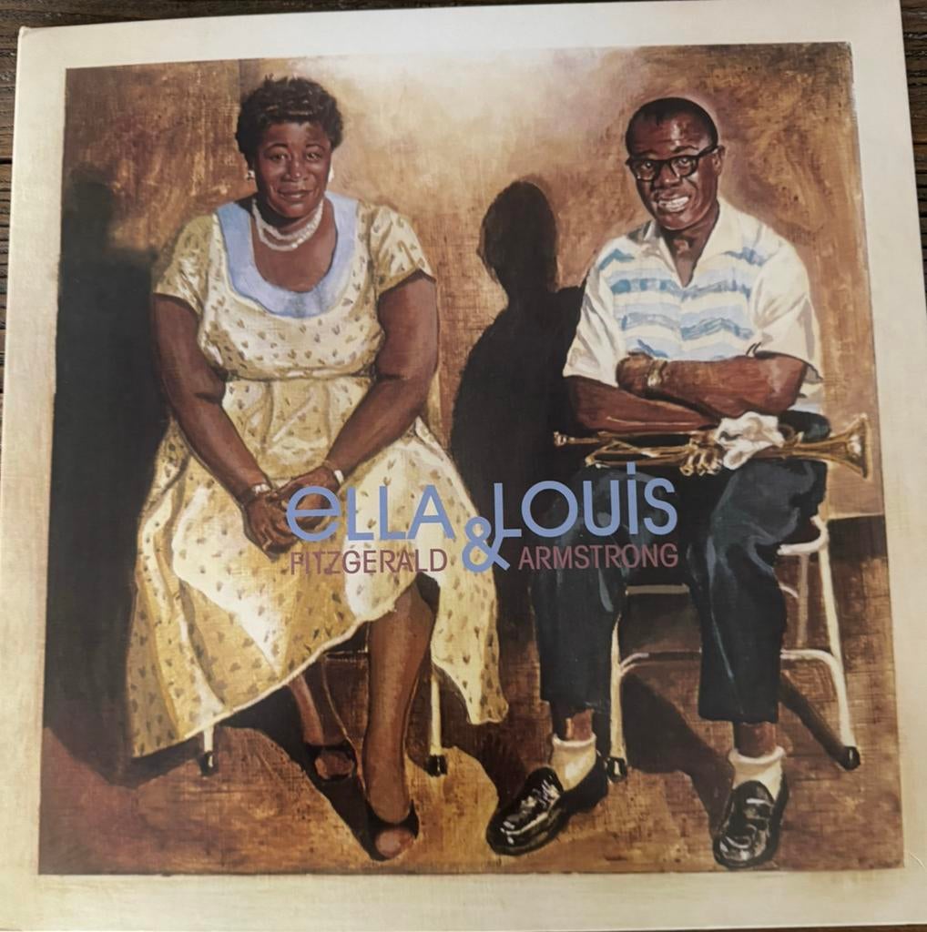 Ella & Louis LP (Fitzgerald & Armstrong), 1960 tot 1980, Ophalen of Verzenden, Zo goed als nieuw, 12 inch
