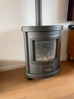 Gaskachel met sfeerbrander 6,9kw + kachelpijp, Ophalen, Gebruikt, Gas, Vrijstaand