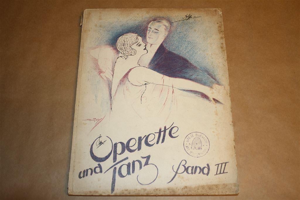 Operette und Tanz - Band III - Ca 1930, Ophalen of Verzenden, Gebruikt, Artiest of Componist, Populair