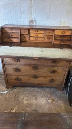 Eiken klep buro, Antiek en Kunst, Ophalen of Verzenden