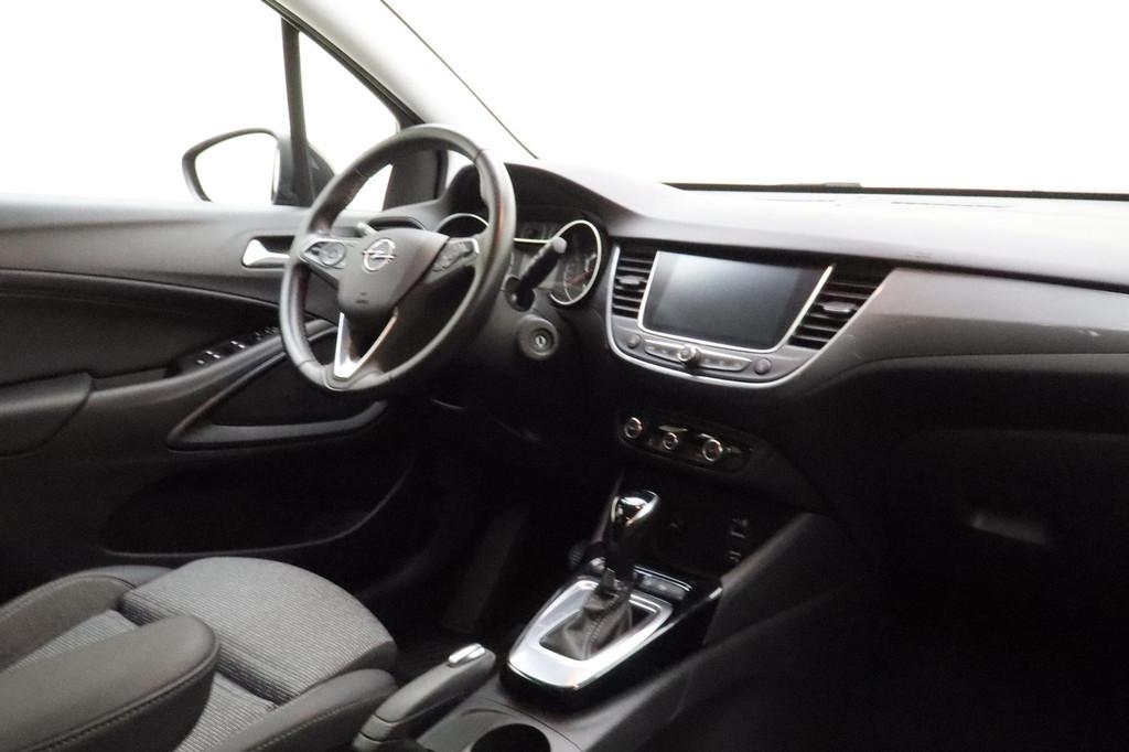 Opel Crossland 1.2 Turbo 130pk Automaat Elegance | Achteruit, Auto's, Opel, Gebruikt, 1199 cc, Zwart, Bedrijf