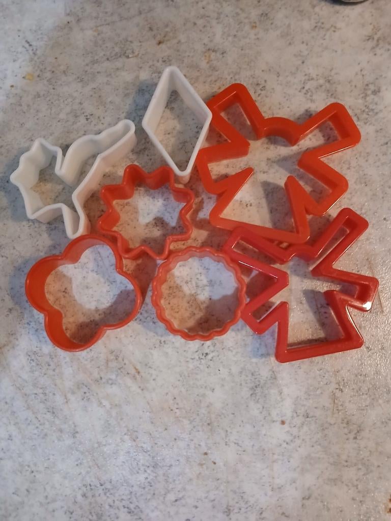 Diverse uitsteekvormpjes voor koekjes en meer, Ophalen of Verzenden, Gebruikt