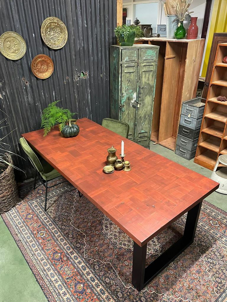 Nieuwe eettafel keukentafel tafel, 50 tot 100 cm, Vijf personen of meer, Ophalen, Overige houtsoorten