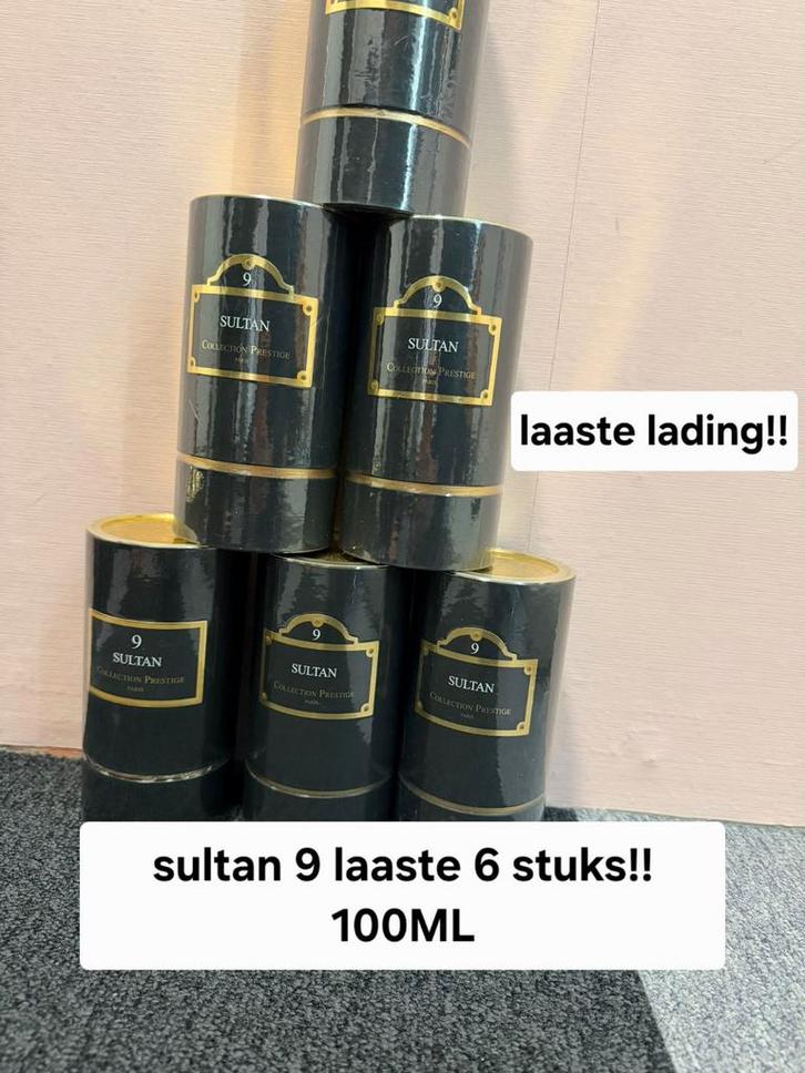 Sultan Collection Prestige Parfums - Diverse Geuren, Sieraden, Tassen en Uiterlijk, Uiterlijk | Parfum, Nieuw, Ophalen of Verzenden