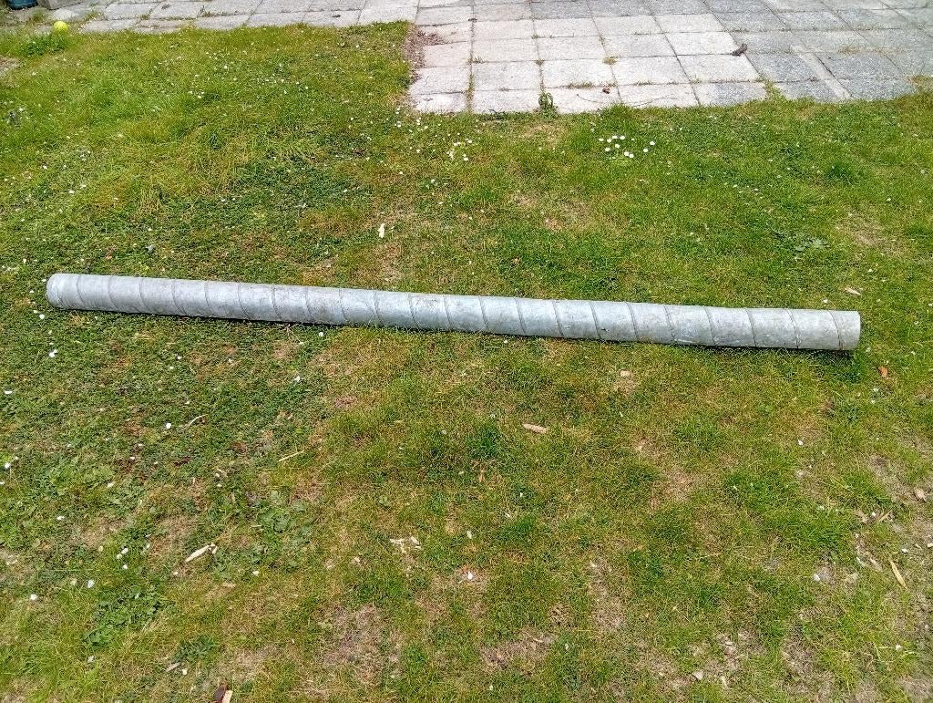 Ventilatiebuis 125mm 2650mm, Ophalen, Gebruikt, Ventilator en Afzuiger