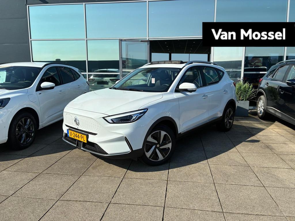 MG ZS EV Long Range Luxury 70 kWh | WORDT VERWACHT | Apple C, Auto's, MG, 12 maanden, Gebruikt, ZS, Wit