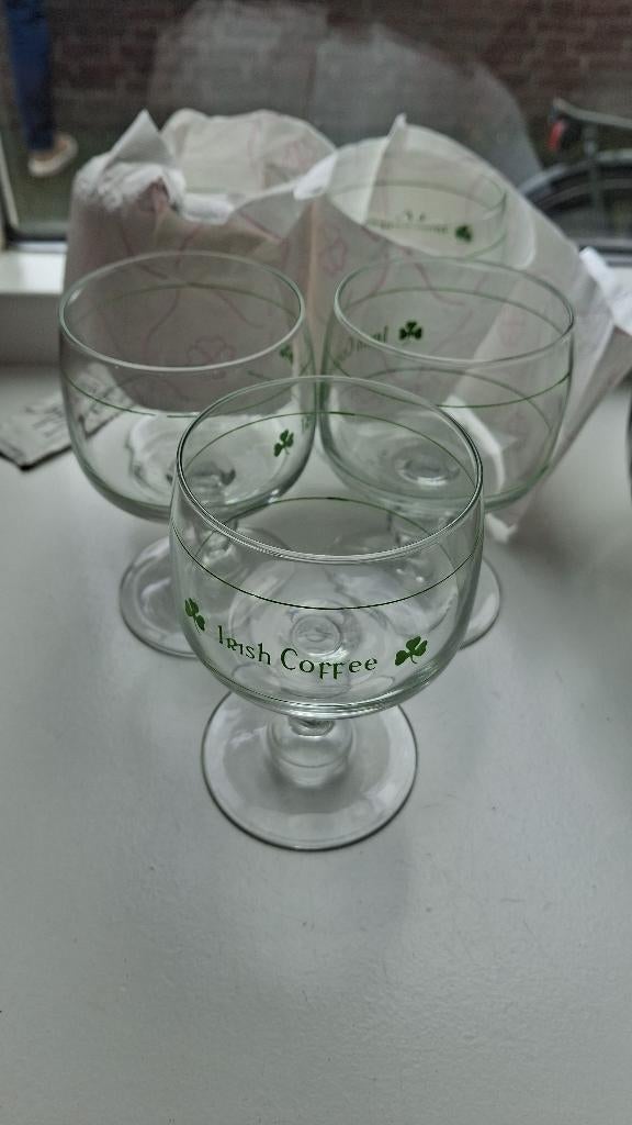 Irish koffie glazen, Glas of Glazen, Ophalen of Verzenden, Overige stijlen, Glas