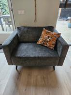 Green velvet loveseat Jaxxchoice, Ophalen, Tweepersoons, 75 tot 100 cm, Zo goed als nieuw