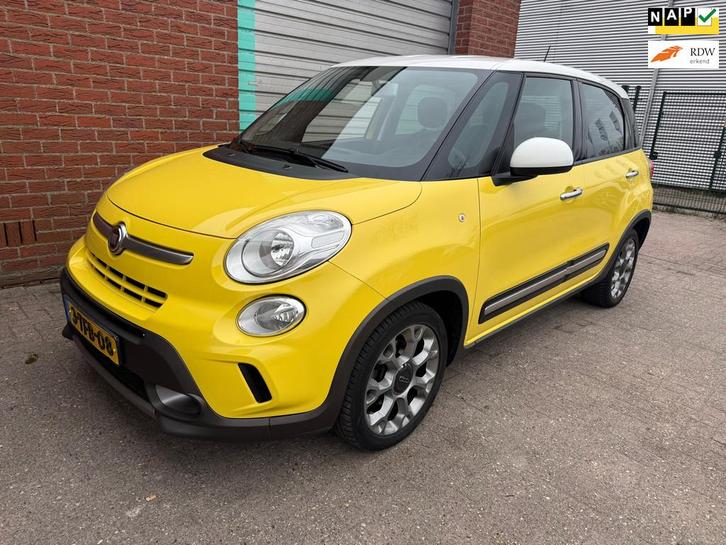 Fiat 500 L 0.9 TwinAir Trekking Bj:2014 NAP!, Auto's, Fiat, Bedrijf, Te koop, 500L Trekking, ABS, Airbags, Airconditioning, Bluetooth