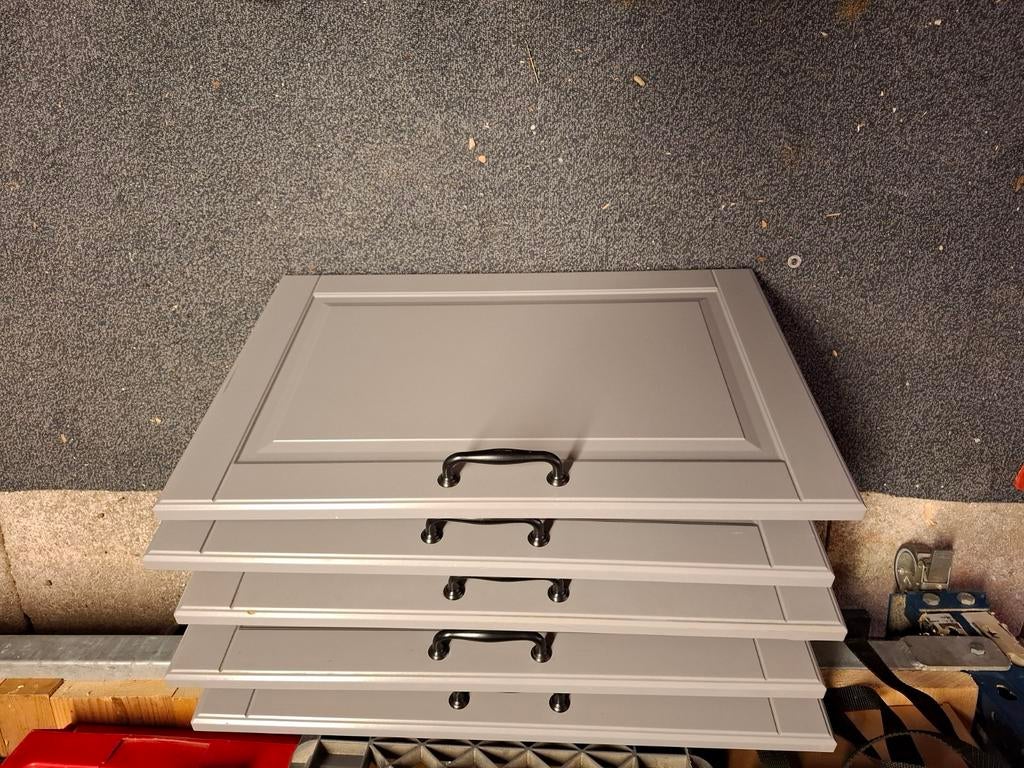 Ikea keukenfronten Bodbyn grijs, Ophalen