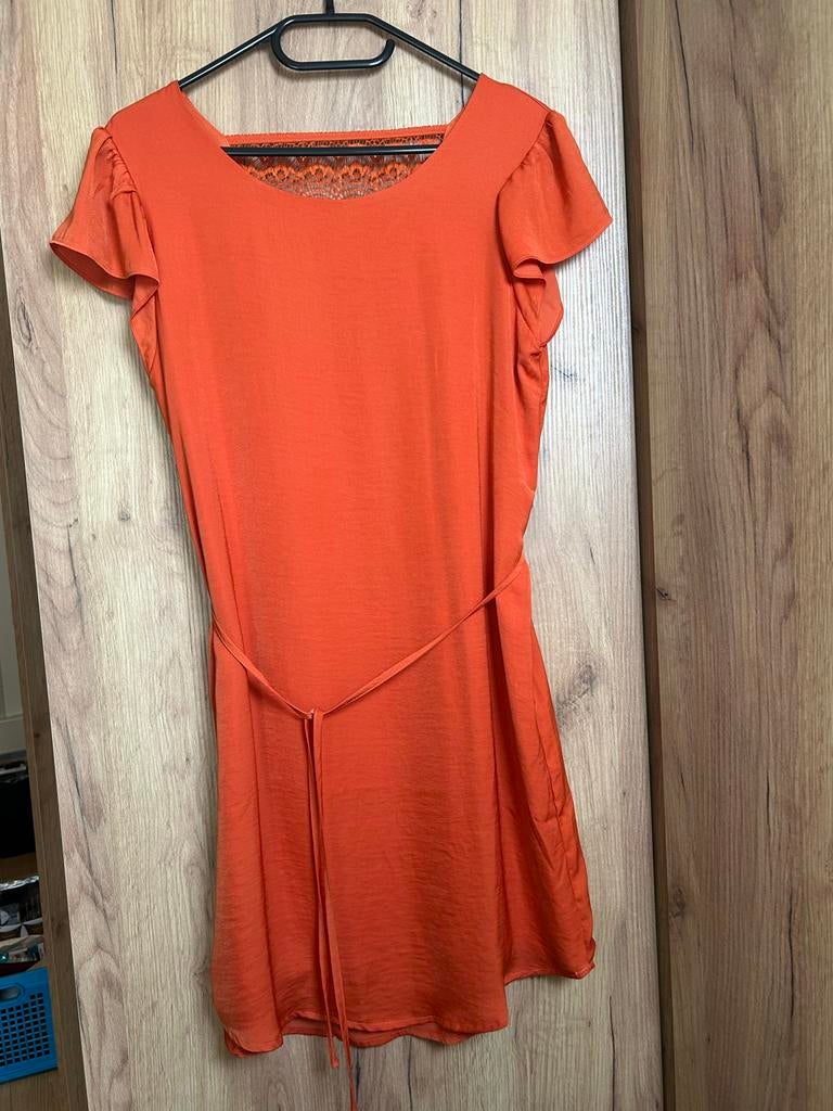 Nieuwe oranje damesjurk XS/S, Ophalen, Nieuw, Oranje, Maat 36 (S)