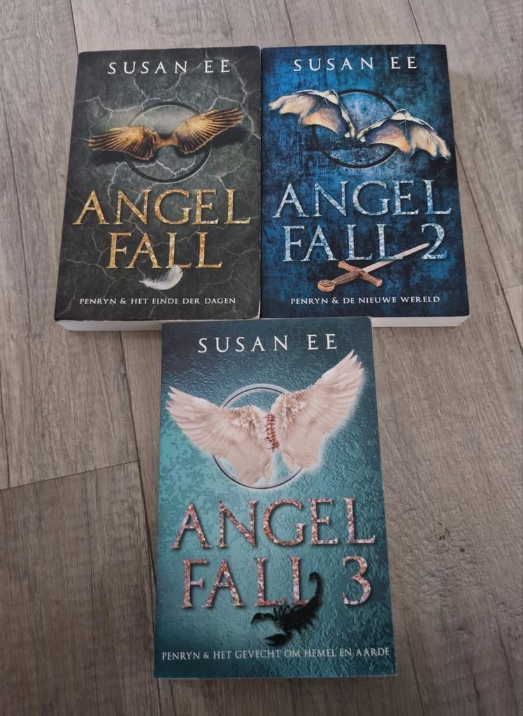 Angelfall angel fall boeken susan ee 1 2 3 penryn fantasy ya, Boeken, Ophalen of Verzenden, Zo goed als nieuw