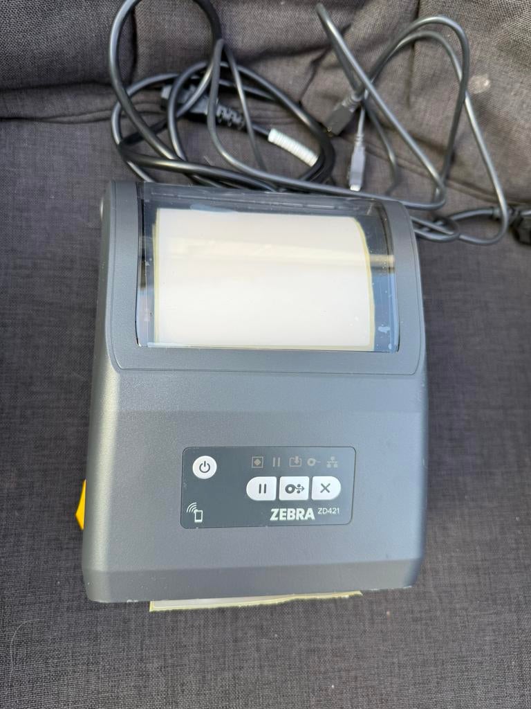 NIEUW zebra labelprinter zd421d met ethernet, Computers en Software, Labelprinters, Nieuw, Ophalen