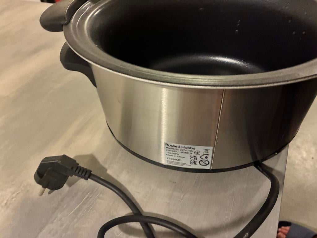 Russel Hobbs Silver Slow Cooker, Ophalen of Verzenden, Zo goed als nieuw