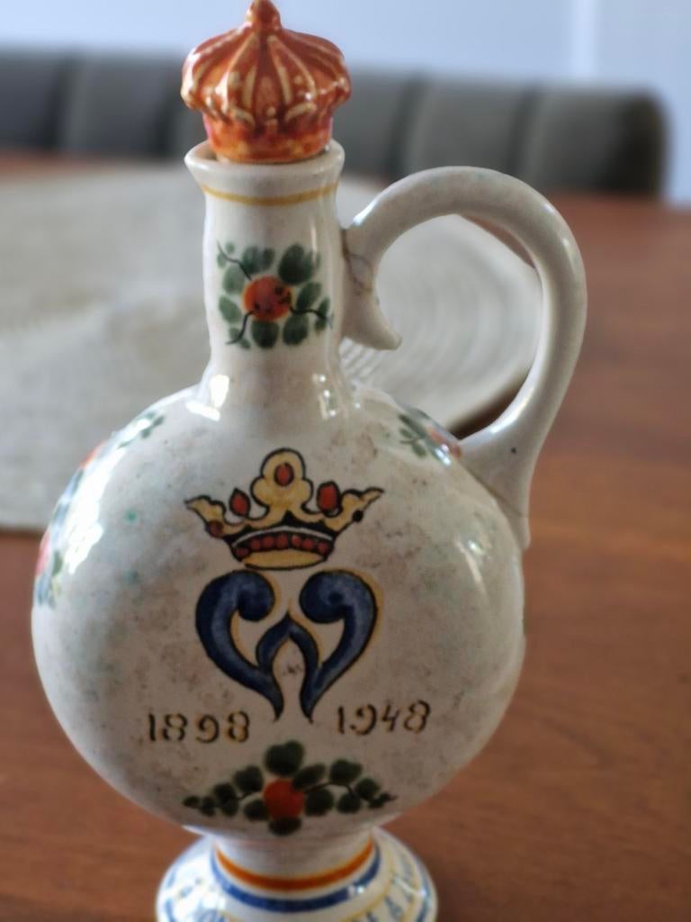 Antieke Jeneverkruik Schiedam A 1795 - 1898 1948, Ophalen of Verzenden
