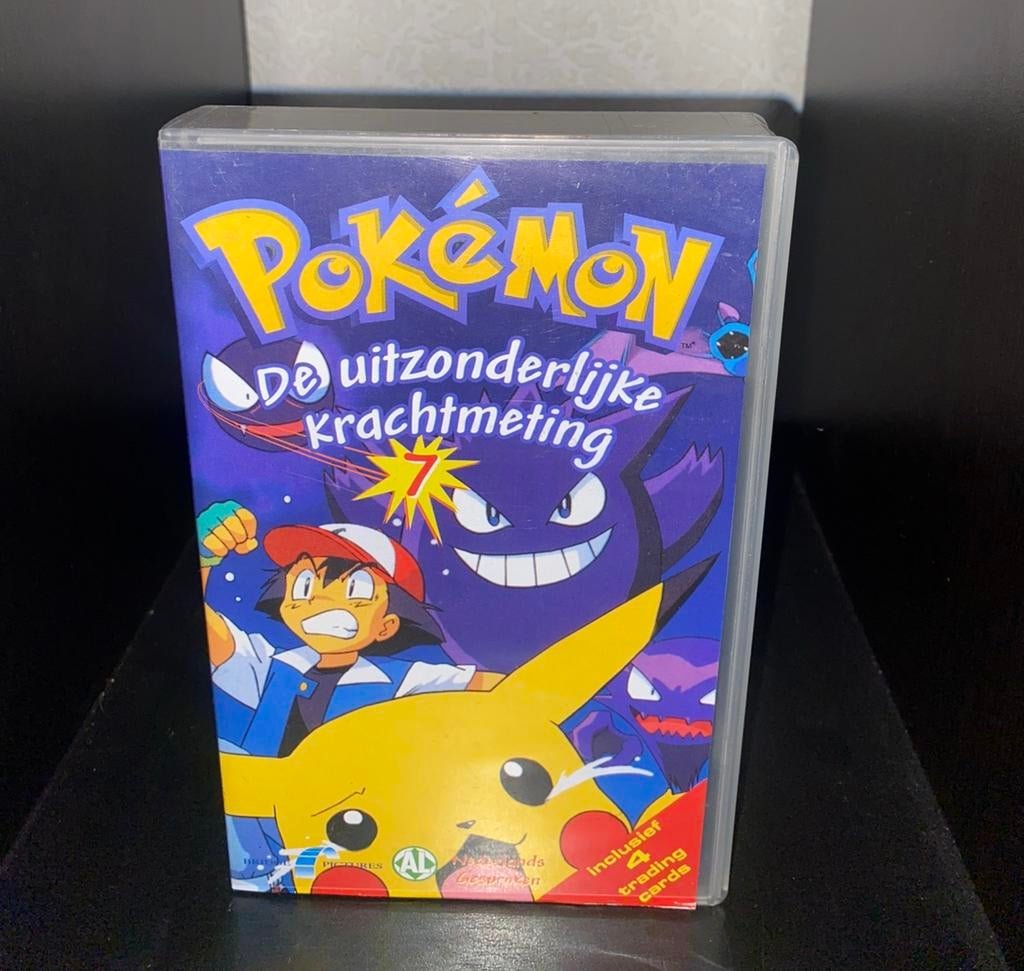 Videoband • Pokémon de uitzonderlijke krachtmeting 7, Alle leeftijden, Ophalen of Verzenden, Zo goed als nieuw