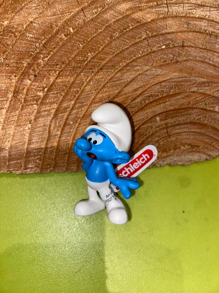 Smurfen geschrokken smurf, Ophalen of Verzenden, Zo goed als nieuw