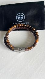 Rebel & rose dubbele natuurstenen leren armband, Sieraden, Tassen en Uiterlijk, Armbanden, Ophalen of Verzenden, Nieuw, Overige kleuren