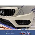W205 C43 AMG VOORBUMPER + GT GRIL Mercedes C Klasse WIT COMP, Auto-onderdelen, Carrosserie en Plaatwerk, Gebruikt, -, Voor, Ophalen of Verzenden