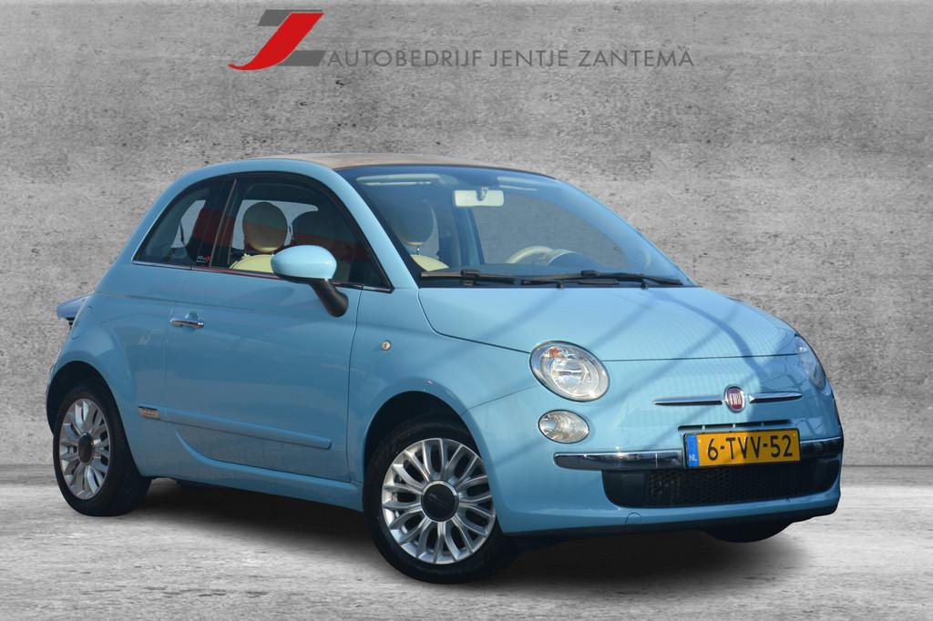 Fiat 500C 0.9 TwinAir Turbo Lounge | Airco | Elek. ramen | P, Auto's, Fiat, Stof, Gebruikt, Cabriolet, Origineel Nederlands