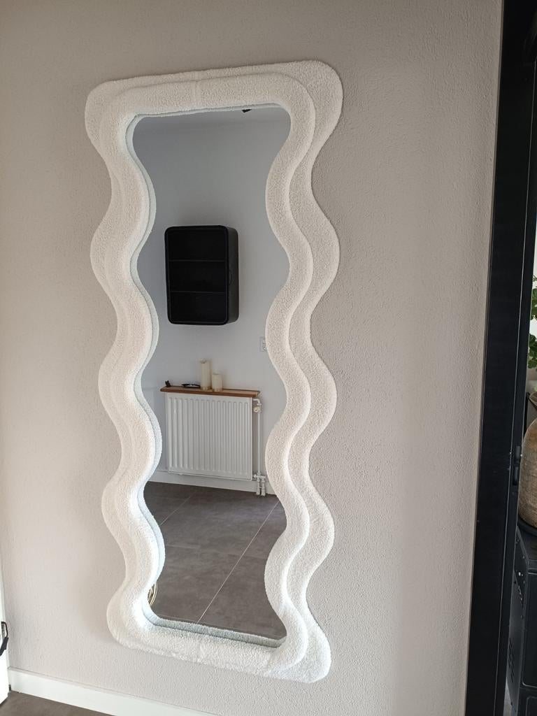 Kwantum spiegel, Ophalen, Zo goed als nieuw, 75 tot 100 cm, 150 tot 200 cm