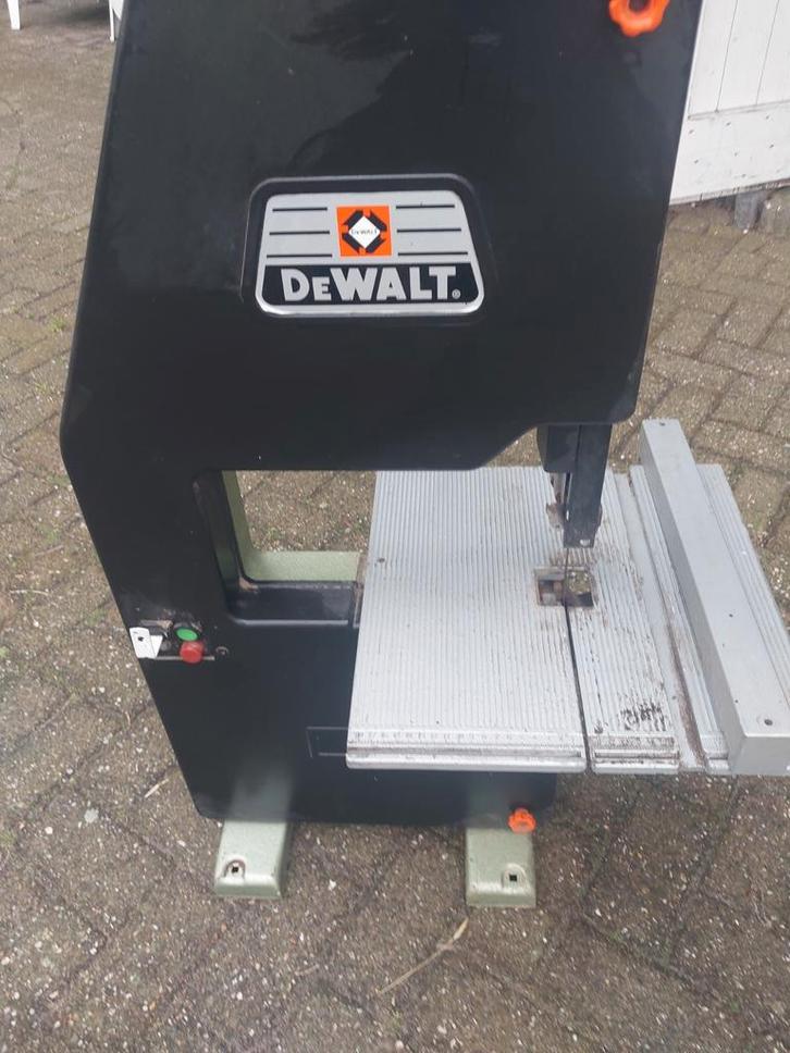 DeWalt DW 3401 Lintzaag - Krachtige en Betrouwbare Zaag, Doe-het-zelf en Verbouw, Gereedschap | Zaagmachines, Gebruikt, Lintzaag