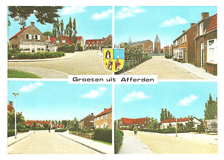 802056 Afferden 1979 Limb Gelopen met mooie zegel Postcode, Verzamelen, Ansichtkaarten | Nederland, Gelopen, Limburg, 1960 tot 1980
