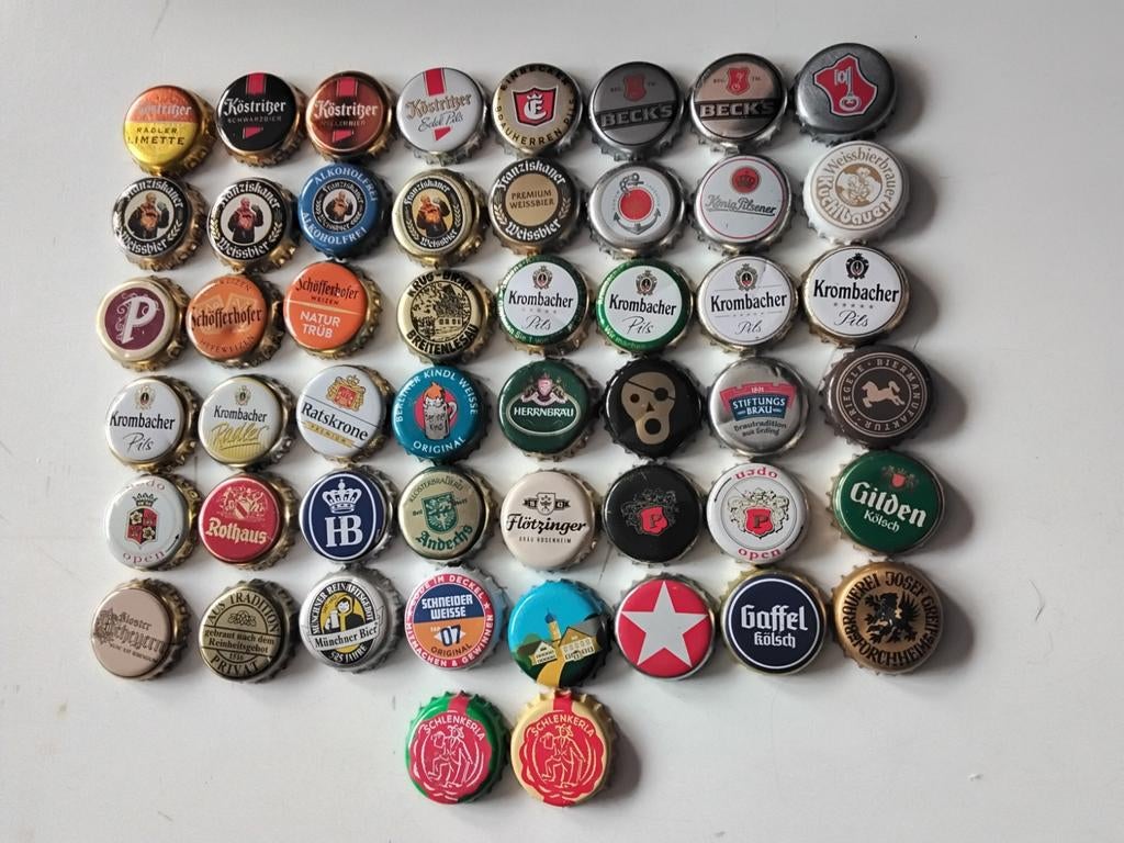 IGrote collectie kroonkurken / bierdoppen (100+ stuks), Ophalen of Verzenden, Gebruikt, Overige typen, Overige merken