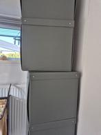 Te Koop Ikea kartonnen bakken met deksel, groen (7 stuks), Ophalen