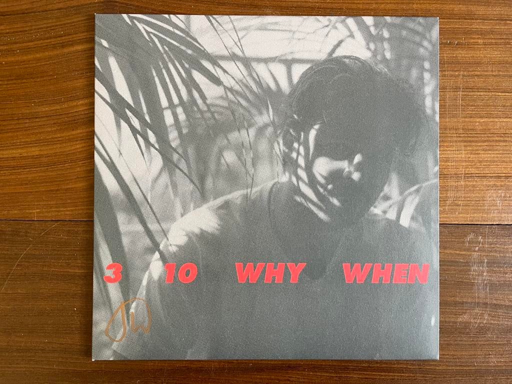 LP vinyl gesigneerd Jamie Woon - 3, 10, WHY, WHEN, Ophalen of Verzenden, Zo goed als nieuw