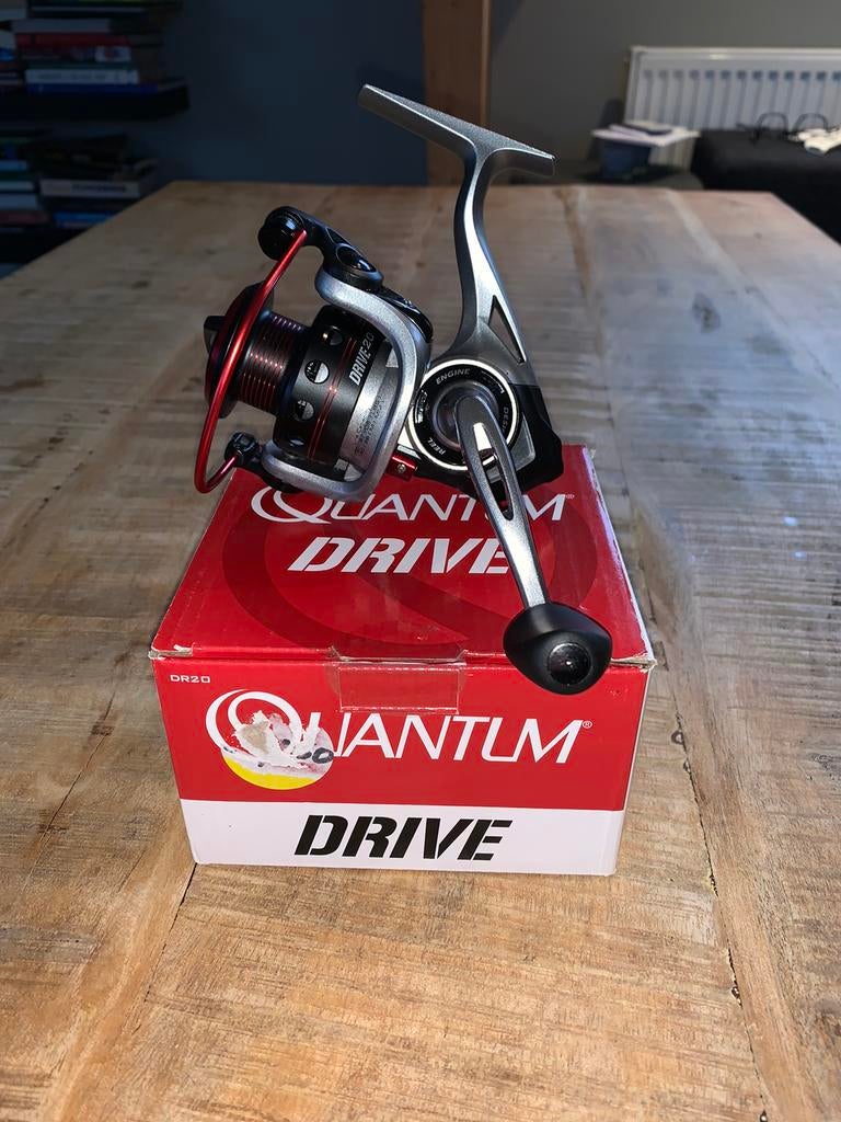 Nieuwe Quantum Drive 2000 molen, 9 lagers & alu spoel, Watersport en Boten, Ophalen of Verzenden, Nieuw, Molen