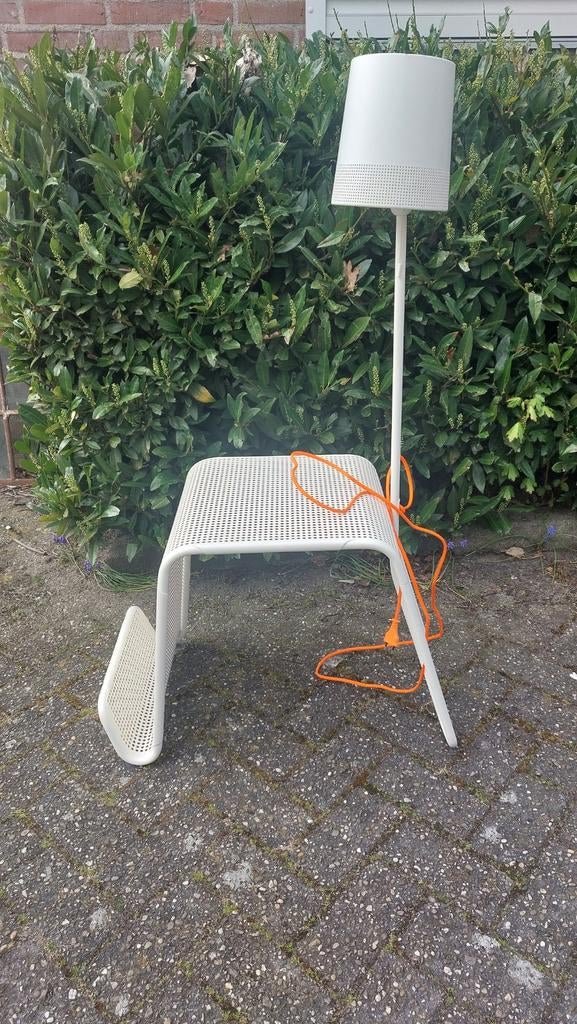 Ikea vloerlamp Tomek Rygalik bijzettafel collectors item, Ophalen, Design, Zo goed als nieuw, Minder dan 100 cm