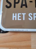 Emaille bord spa, Ophalen of Verzenden, Maandkalender