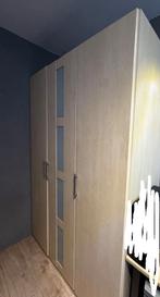 Linnenkast Kinna van Woonexpress, Ahorn met melkglas, Ophalen, 200 cm of meer, 150 tot 200 cm, Zo goed als nieuw