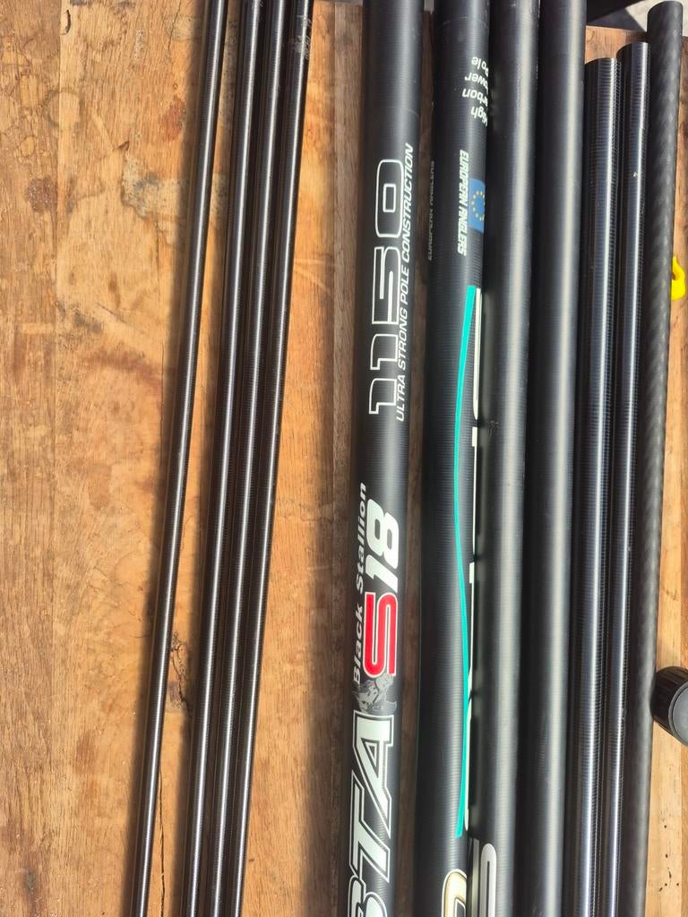 Spro Cresta S18 11.50 meter vaste hengel, Watersport en Boten, Ophalen, Zo goed als nieuw, Vaste hengel