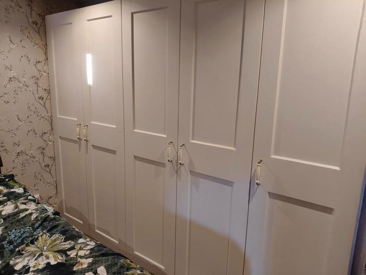 Ikea Pax kast 3-delig, 250x201x38 cm, incl. interieur, Huis en Inrichting, Kasten | Kledingkasten, Gebruikt, 200 cm of meer, 200 cm of meer