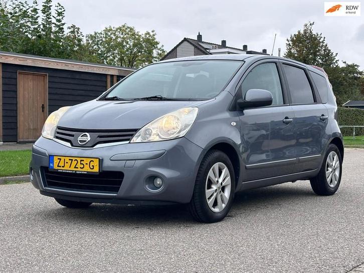 Nissan Note 1.4 Acenta Cruise*Clima*Trekhaak*LM velgen*1e Ei, Auto's, Nissan, Bedrijf, Te koop, Note, ABS, Airbags, Airconditioning