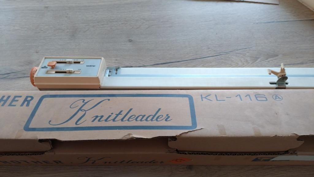 brother breigeleider KL116, Ophalen of Verzenden, Gebruikt, Breien, Machine