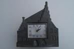 vintage klok ELLIS spaarpot spaarklok Hoge Huis Alkmaar, Ophalen, Gebruikt, Metaal of Blik, Object of Gebouw