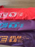 Neilpryde Combat HD, 4.7 en 5.3 en Atlas HD 5.8, Ophalen, Zo goed als nieuw, Zeil, Minder dan 5 m²