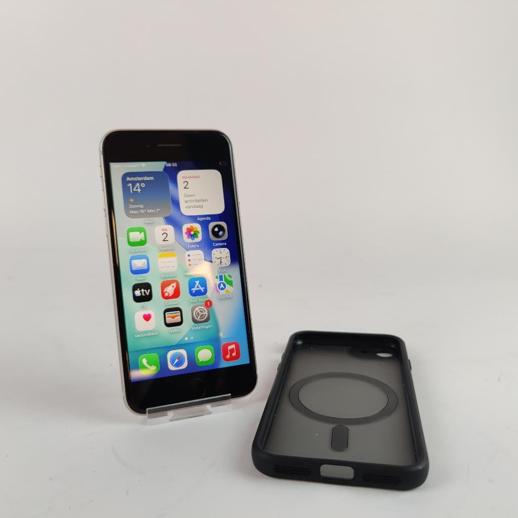 Apple iPhone SE 2022 64gb 85% || Nu voor €179.99!, Telecommunicatie, Mobiele telefoons | Hoesjes en Frontjes | Apple iPhone, IPhone SE (2016)