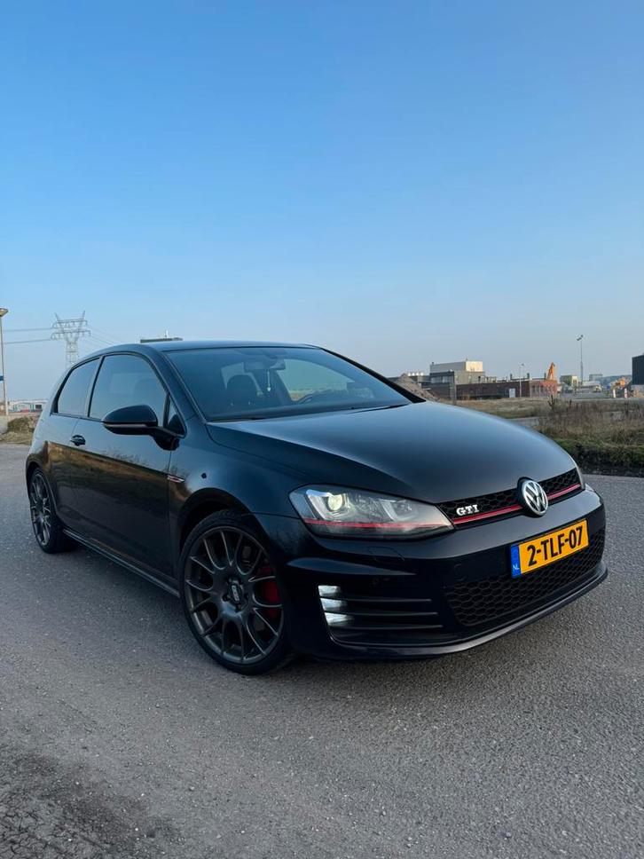 Volkswagen Golf 2.0 TSI 169KW 3D 2014 Zwart, Auto's, Volkswagen, Particulier, Golf, ABS, Achteruitrijcamera, Adaptieve lichten