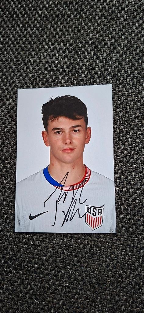 Foto met handtekening; Taylor Booth # FC Twente, Ophalen of Verzenden, Nieuw, F.C. Twente, Overige typen